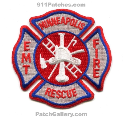 Minneapolis Fire Rescue Department EMS Patch (Minnesota)
Scan By: PatchGallery.com
Keywords: dept.