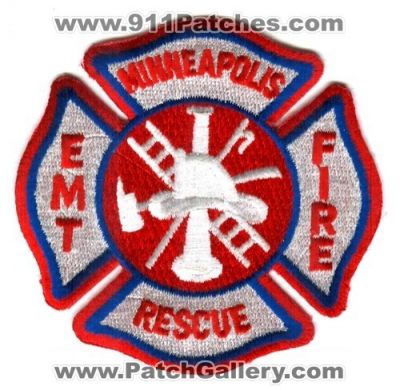 Minneapolis Fire Rescue Department EMT Patch (Minnesota)
Scan By: PatchGallery.com
Keywords: dept.