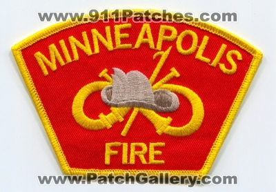 Minnesota - Minneapolis Fire Department Patch (Minnesota ...
