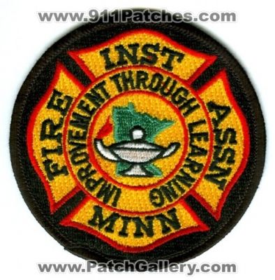 Minnesota Fire Instructors Association Patch (Minnesota)
Scan By: PatchGallery.com
Keywords: minn. inst. assn. inprovement through learning