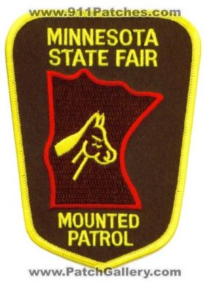 Minnesota State Fair Police Department Mounted Patrol (Minnesota)
Thanks to apdsgt for this scan.
Keywords: dept.