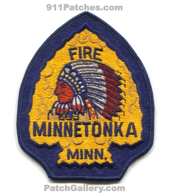 Minnetonka Fire Department Patch (Minnesota)
Scan By: PatchGallery.com
Keywords: dept. minn.