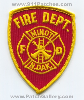 Minot Fire Department Patch (North Dakota)
Scan By: PatchGallery.com
Keywords: dept. fd n.dak.