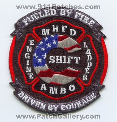 Mint Hill Fire Department C Shift Patch (North Carolina)
Scan By: PatchGallery.com
Keywords: dept. mhfd company co. station engine ladder ambo ambulance fueled by fire driven by courage