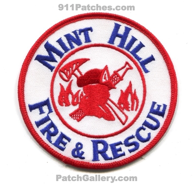 Mint Hill Fire Rescue Department Patch (North Carolina)
Scan By: PatchGallery.com
Keywords: & and dept.