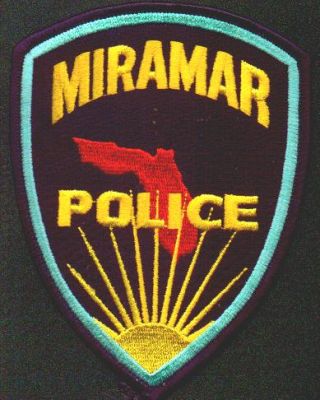 Miramar Police
Thanks to EmblemAndPatchSales.com for this scan.
Keywords: florida