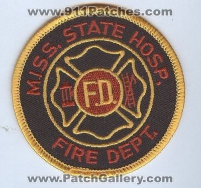Mississippi State Hospital Fire Department (Mississippi)
Thanks to Brent Kimberland for this scan.
Keywords: f.d. fd dept.