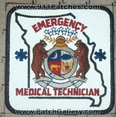 Missouri State Emergency Medical Technician EMT (Missouri)
Thanks to swmpside for this picture.
