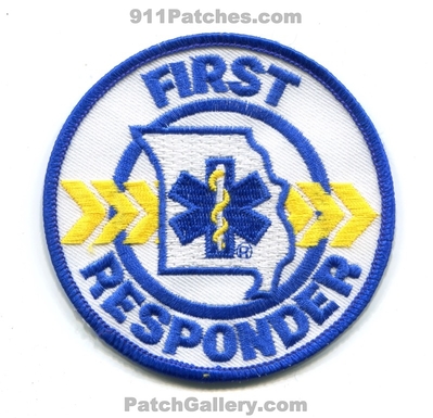 Missouri State First Responder EMS Patch (Missouri)
Scan By: PatchGallery.com
