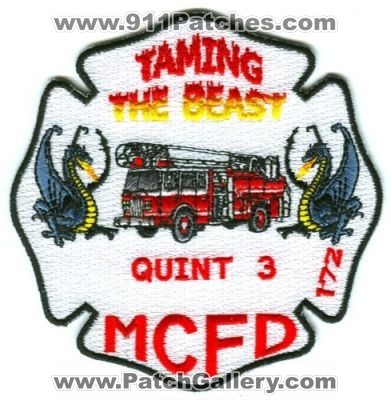 Missouri City Fire Quint 3 Patch (Texas)
[b]Scan From: Our Collection[/b]
Keywords: mcfd department