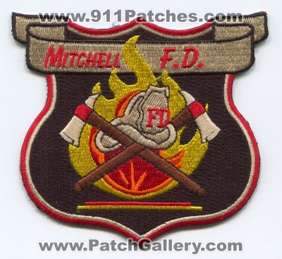 Mitchell Fire Department Patch (Mississippi)
Scan By: PatchGallery.com
Keywords: dept. f.d. fd
