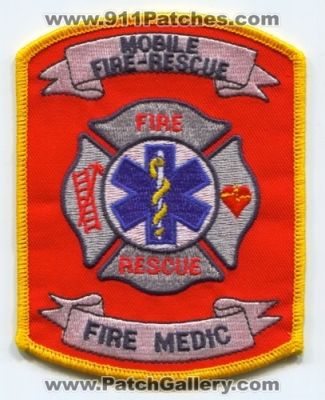 Mobile Fire Rescue Department Medic (Alabama)
Scan By: PatchGallery.com
Keywords: dept. paramedic ems