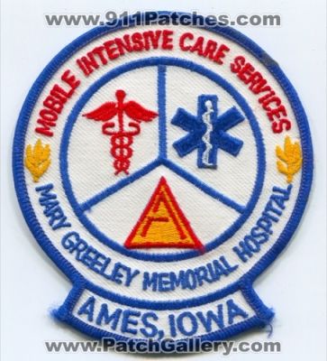 Mobile Intensive Care Services Mary Greeley Memorial Hospital Ames (Iowa)
Scan By: PatchGallery.com
Keywords: ems