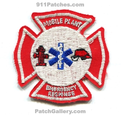 Mobile Plant Emergency Response Team ERT Patch (Alabama)
Scan By: PatchGallery.com
Keywords: industrial fire department dept. ems rescue