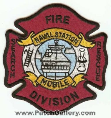Mobile NAS Fire Division (Alabama)
Thanks to PaulsFirePatches.com for this scan.
Keywords: naval air station search rescue