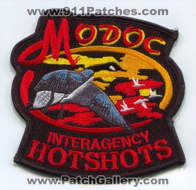 Modoc Interagency HotShots Patch (California)
Scan By: PatchGallery.com
Keywords: forest fire wildfire wildland
