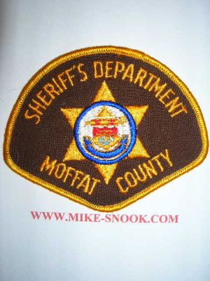 Moffat County Sheriff's Department (Colorado)
Thanks to www.Mike-Snook.com for this picture.
Keywords: sheriffs