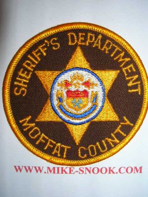 Moffat County Sheriff's Department (Colorado)
Thanks to www.Mike-Snook.com for this picture.
Keywords: sheriffs