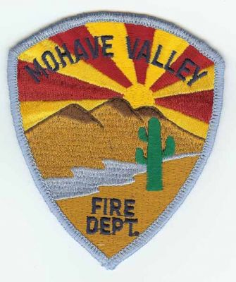 Mohave Valley Fire Dept
Thanks to PaulsFirePatches.com for this scan.
Keywords: arizona department