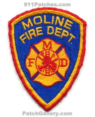 Moline Fire Department Patch (Illinois)
Scan By: PatchGallery.com
Keywords: dept.