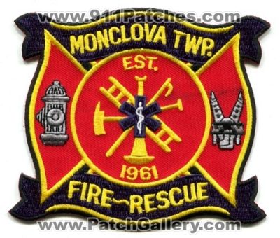 Monclova Township Fire Rescue Department (Ohio)
Scan By: PatchGallery.com
Keywords: twp. dept.