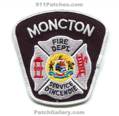 Moncton Fire Department Patch (Canada NB)
Scan By: PatchGallery.com
Keywords: dept.