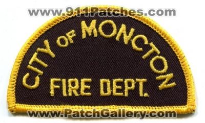 Moncton Fire Department (Canada NB)
Scan By: PatchGallery.com
Keywords: dept. city of