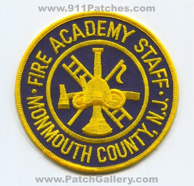 Monmouth County Fire Academy Staff Patch (New Jersey)
Scan By: PatchGallery.com
Keywords: co. school department dept. n.j.