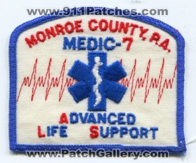 Monroe County Medic 7 Advanced Life Support (Pennsylvania)
Scan By: PatchGallery.com
Keywords: p.a. ems paramedic als