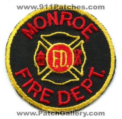 Monroe Louisiana Fire Dept Firefighter Paramedic Patch La