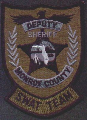 DEPUTY SHERIFF MONROE COUNTY SWAT TEAM SUBDUED  PATCH
