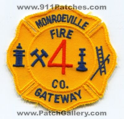 Monroeville Fire Company 4 Gateway (Pennsylvania)
Scan By: PatchGallery.com
Keywords: co. station department dept.