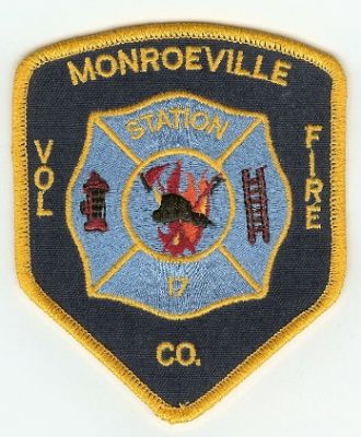 Monroeville Vol Fire Co
Thanks to PaulsFirePatches.com for this scan.
Keywords: new jersey volunteer company station 17