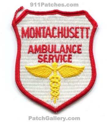 Montachusett Ambulance Service Patch (Massachusetts)
Scan By: PatchGallery.com
Keywords: ems emt paramedic
