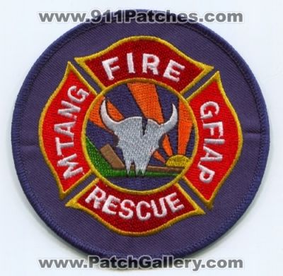 Montana Air National Guard Great Falls International Airport Fire Rescue Department USAF Military Patch (Montana)
Scan By: PatchGallery.com
Keywords: mtang gfiap dept. usaf military