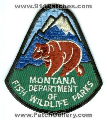 Montana Fish Wildlife Parks Enforcement Department (Montana)
Scan By: PatchGallery.com
Keywords: state dept. dnr