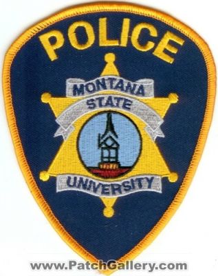 Montana State University Police (Montana)
Thanks to Police-Patches-Collector.com for this scan.
