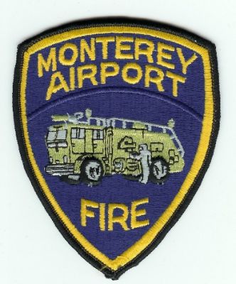 Monterey Airport Fire
Thanks to PaulsFirePatches.com for this scan.
Keywords: california cfr arff aircraft crash rescue