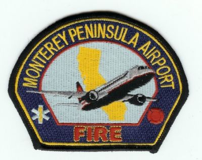 Monterey Peninsula Airport Fire
Thanks to PaulsFirePatches.com for this scan.
Keywords: california cfr arff aircraft crash rescue