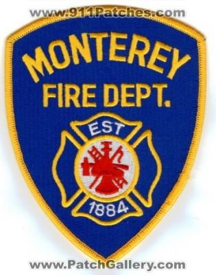 Monterey Fire Department (California)
Thanks to Paul Howard for this scan.
Keywords: dept.