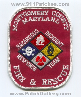 Montgomery County Fire and Rescue Department Hazardous Incident Response Team (Maryland)
Scan By: PatchGallery.com
Keywords: co. & dept. hazmat haz-mat hirt