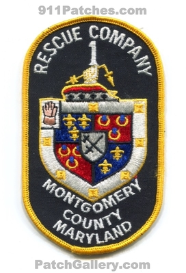 Montgomery County Fire Department Rescue Company 1 Patch (Maryland)
Scan By: PatchGallery.com
Keywords: co. dept.