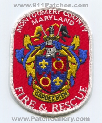 Montgomery County Fire and Rescue Department Patch (Maryland)
Scan By: PatchGallery.com
Keywords: co. & dept. mcfr m.c.f.r.