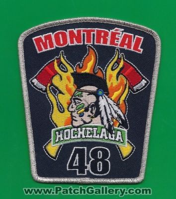 Montreal Fire Department Station 48 (Canada QC)
Thanks to Paul Howard for this scan.
Keywords: dept. hochelaga