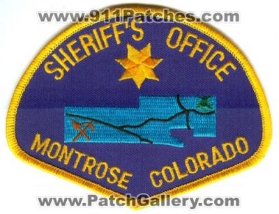 Montrose County Sheriff's Office (Colorado)
Scan By: PatchGallery.com
Keywords: sheriffs
