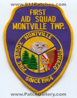 Montville Township First Aid Squad (New Jersey)
Scan By: PatchGallery.com
Keywords: twp. ems emt paramedic ambulance pine brook towaco