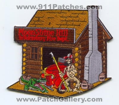 Moonshine Hill Involuntary Fire Department Patch (Texas)
Scan By: PatchGallery.com
Keywords: dept.