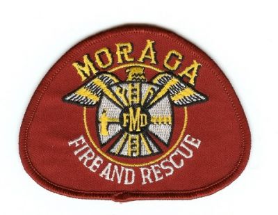 Moraga Fire and Rescue
Thanks to PaulsFirePatches.com for this scan.
Keywords: california