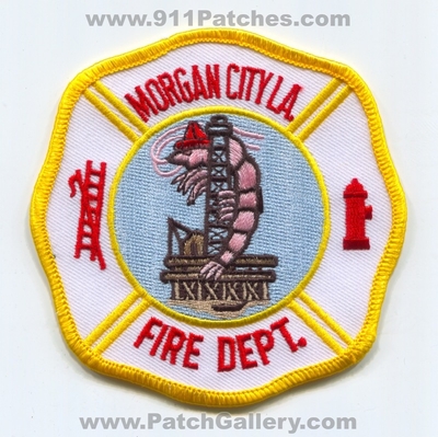 Morgan City Fire Department Patch (Louisiana)
Scan By: PatchGallery.com
Keywords: dept. la.