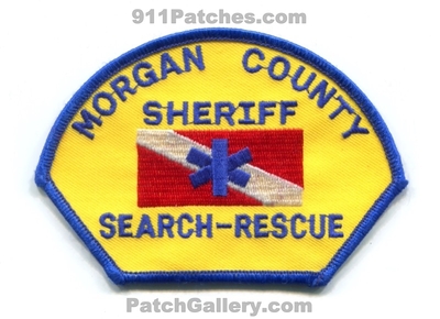 Morgan County Search Rescue Patch (Colorado)
[b]Scan From: Our Collection[/b]
Keywords: co. and sar sheriffs department dept. office